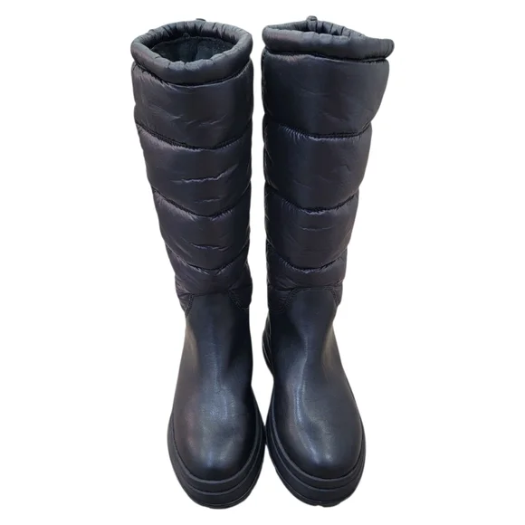 Noize Aya Puffer Boot Mid Calf Black Winter Warm Padded Cozy Quilted Women’s 9 - Picture 3 of 16